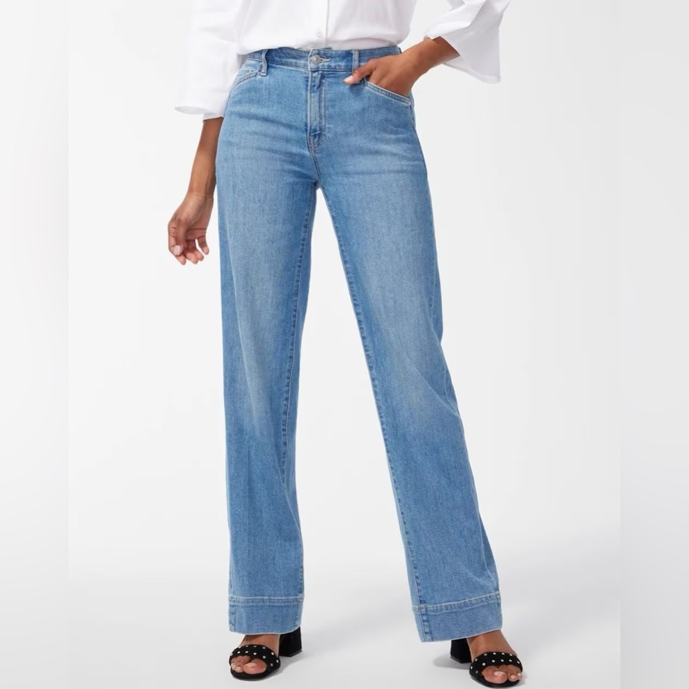 Chico's Light Blue Trouser Jeans
